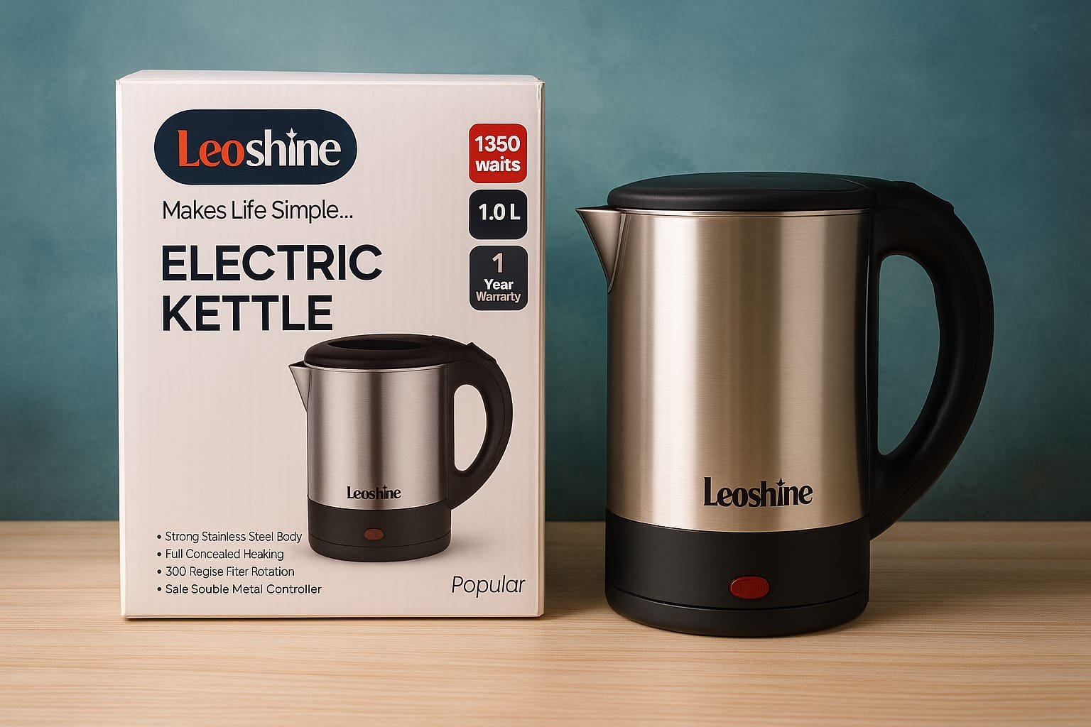Popular Kettle 1.0 LTR
